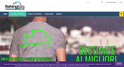 Desktop Screenshot of fishingitalia.com